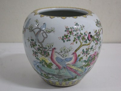 C:\Users\ASUS\Desktop\42 清  粉彩花鳥卷缸  高25  RMB5000-9000_副本.jpg